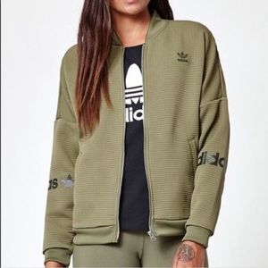 Adidas 3 Stripe Bomber Jacket